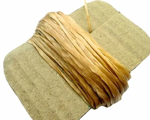 Kulay Natural Artificial Sinew Waxed Flat Polyester Thread, Sinue, 20 yards - Picture 1 of 7