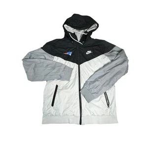 Nike x New England Patriots Windbreaker Track Jacket Men's Size Medium - Picture 1 of 9
