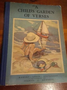 1932 A Childs Garden of Verses Robert Louis Stevenson HB  Whitman Publishing - Bild 1 von 15