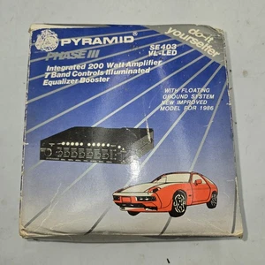 Pyramid Phase 3 Intergrated 200 Watt Power Amplifier From 1988 - Picture 1 of 5