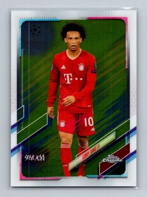 2020-21 Topps Chrome X Steve Aoki UCL Neon Future I /199 Leroy Sane Sané #62 - Image 1 of 2