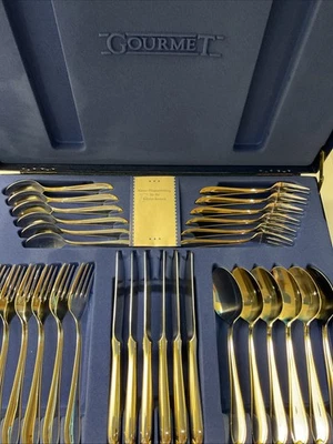 Bicolor Besteck Im Kasten Komplett - Bild 1 von 4