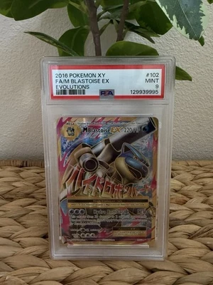 M Blastoise EX (Full Art) 102/108 Evolutions Holo - Image 1 of 2