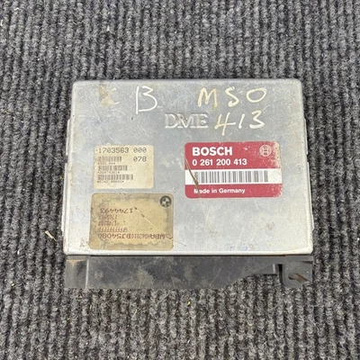 93-95 BMW E36 325IS M50 ENGINE CONTROL MODULE UNIT DME 1703326 0261200413 OEM - Image 1 of 4