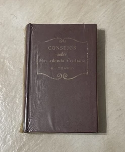 Consejos Sobre Mayordomia Cristiana Por Elena G De White Adventista NEW SEALED - Imagen 1 de 6