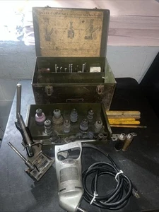 Sioux Valve Seat Ring Tools w/ Extras, Original Metal Box & Manuals - Foto 1 di 17