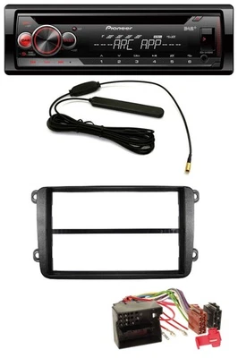 Pioneer CD USB AUX DAB MP3 Autoradio für VW Golf V VI Touran Passat 3C Caddy EOS - Bild 1 von 4