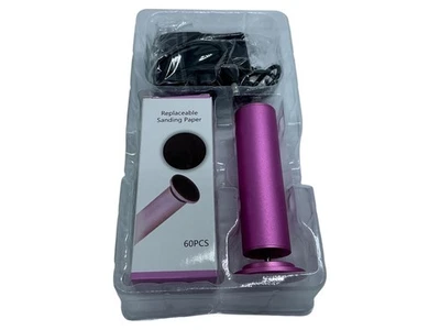 Lixadeira portátil velocidade ajustável para impressões 3D e artesanato com 60 lixadeiras rosa - Imagem 1 de 3