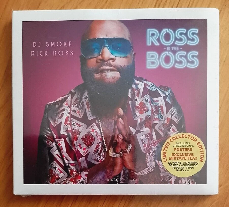 DJ Smoke - Rick Ross "Ross is The Boss" (CD) Mixtape feat. Drake, Jay-Z, Dre - Bild 1 von 3