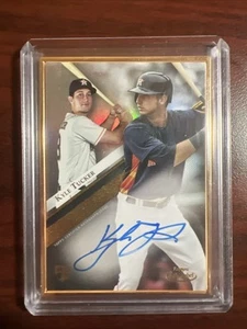 Kyle Tucker Rookie On Card Auto #GLA-KT RC 2019 Topps Gold Label Framed SP - Picture 1 of 2