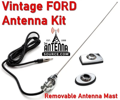1973 - 1996 Antenna & Base FITS: Ford F-150/F-200/F-250/F-350 - Image 1 of 4