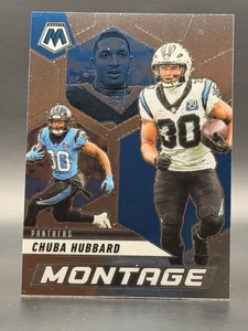 2025 Panini Mosaic - Chuba Hubbard #16 Montage Carolina Panthers 💥 - Picture 1 of 2