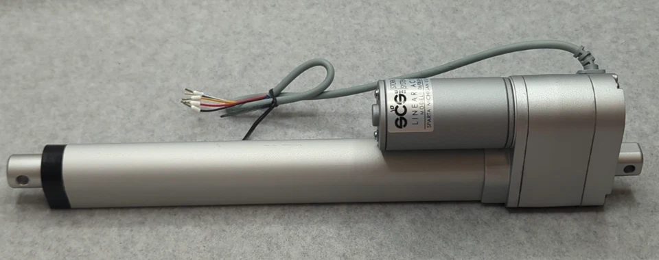 Moteck Linear Actuator with Potentiometer LD3-24-20-K3-200-13P503 24VDC 200mm 8" - Image 1 of 4