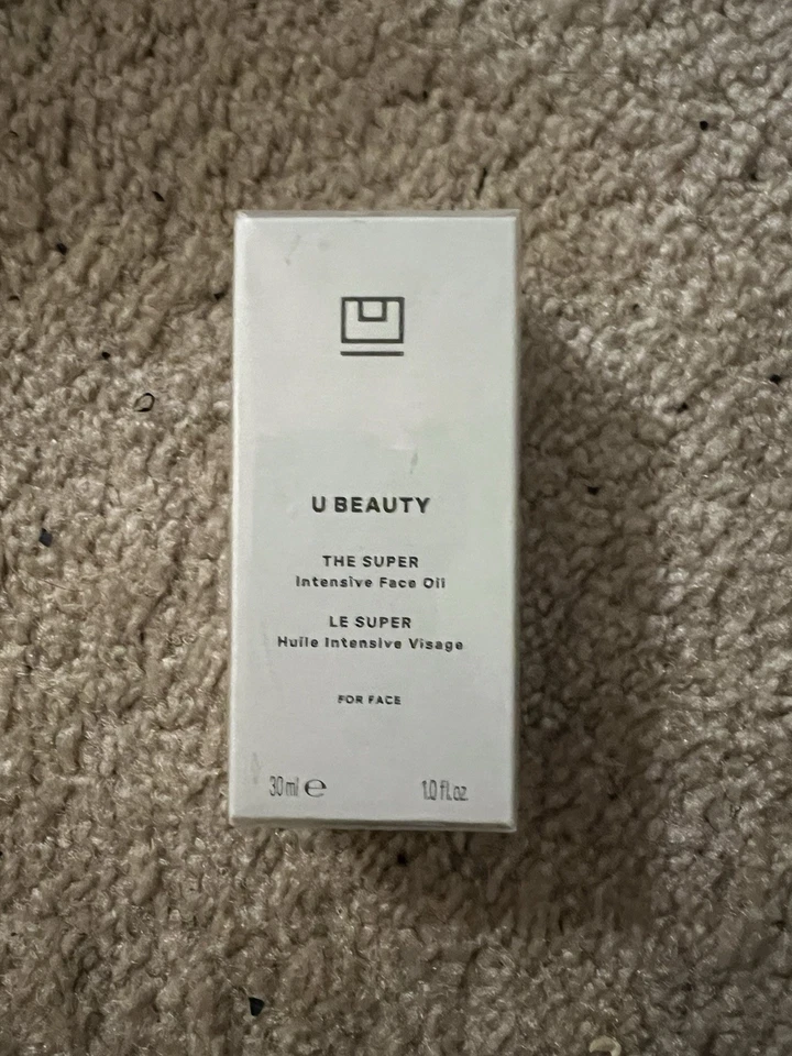 Aceite facial U Beauty The Super Intensive 1 oz/30 ml tamaño completo nuevo en caja sellado Foto 1 de 3