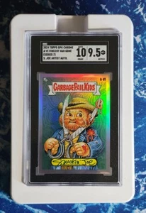 Vincent Van Gone Topps GPK Chrome, SGC Autograph and graded, Joe Artist - Bild 1 von 2