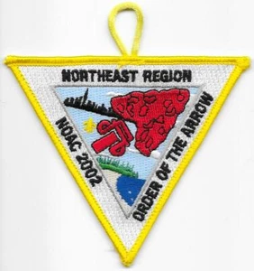 2002 Northeast Region Patch NOAC National Order of the Arrow Conference - Picture 1 of 1