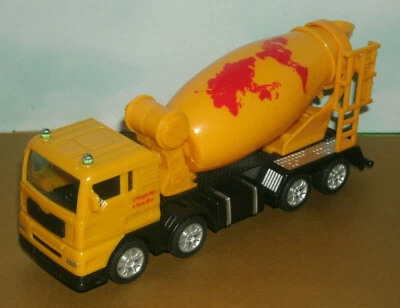 1/60 Scale MAN COE Cement Mixer Plastic Toy Model Truck (6.25") Delectation - Image 1 of 4