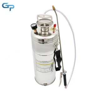 3 Gallon Hand Pump Sprayer 12L Stainless Steel Sprayer Lawn And Garden Cleaning - Picture 1 of 24