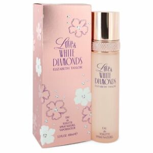 Love & White Diamonds Women's Perfume By Elizabeth Taylor 3.4oz/100ml EDT Spray