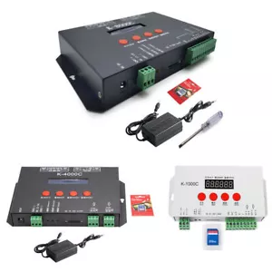 K1000C K4000C K8000C controller programmable DMX/SPI LED WS2812 WS2811pixel - Picture 1 of 11