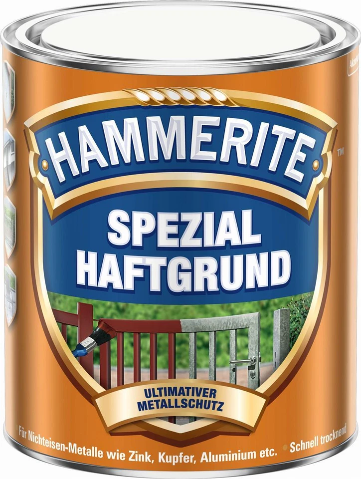 Hammerite SPEZIAL HAFTGRUND für Metalle wie Zink Kupfer Aluminium 250 ml - Bild 1 von 1