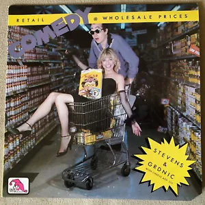 STEVENS & GRDNIC - RETAIL & WHOLESALE...NEAR MINT VINYL LP. 1982. USA. CUT PROMO - Picture 1 of 7