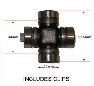 KAWASAKI MULE / PRAIRIE / TERYX DRIVE SHAFT UNIVERSAL U JOINT/SPIDER 49050-1075 - Picture 1 of 5