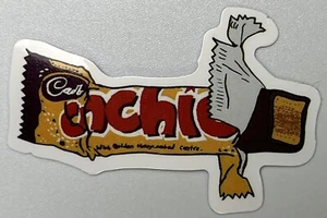 Cadbury Schokoriegel Parodie Essen Vinyl Aufkleber Stickerbombe Kawaii Mini Essen Liebe - Bild 1 von 4