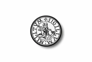 Patch toppe toppa termoadesiva biker bandiera templare templari cavaliere r2 - Imagen 1 de 1