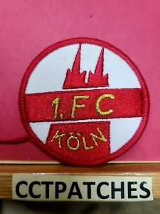 DEUTSCH 1. FC KOLN FUSSBALLMANNSCHAFT AUFNÄHER - Bild 1 von 2