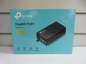 TP-LINK GIGABIT PoE+ INJECTOR TL-POE160S W/ MOUNTING AND RJ45 CABLE (MR9K) - Photo 1/10