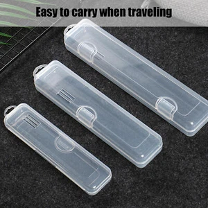 Portable Travel Tableware Storage Box Case for Cutlery Kit Flatware Chopsticks - Picture 1 of 15