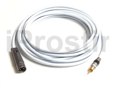 SUPRA SUBLINK AUDIO RCA-XLR Single Channel Subwoofer Hi-Fi Cable Various Length - Image 1 of 4