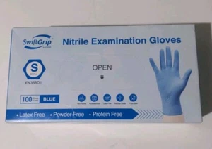 SwiftGrip Einweg-Untersuchungshandschuhe latexfrei Nitril Größe S 100 Stück - Bild 1 von 6