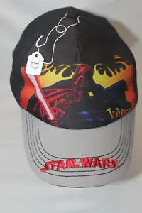 Star Wars Kids Retro Darth Vader Hat/Cap hook and loop closure - Picture 1 of 4