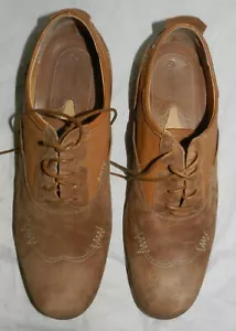 Braune Rockport teilweise Wildleder Schnürschuhe für Herren, Adiprene von Adidas - Bild 1 von 7