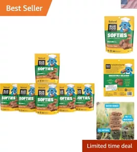 Healthy Soft Dog Treats with Real Peanut Butter - 16.2oz, 6 Bags, No Additives - Picture 1 of 8
