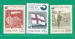 Islas Feroe 1976, sellos como nuevos bandera MNH (**) - Imagen 1 de 1