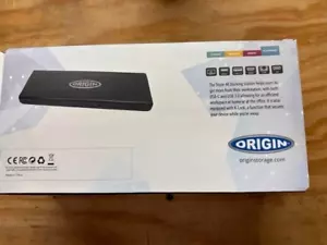 OSDOCK-T4K15 Original Speicher USB-C/A Dreifach 4K Dockingstation **NUR UK/EU VERWENDUNG** - Bild 1 von 4