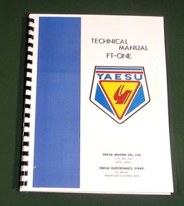 Yaesu FT-ONE Technical Manual - Premium Card Stock Covers & 28 LB Paper! - Bild 1 von 1