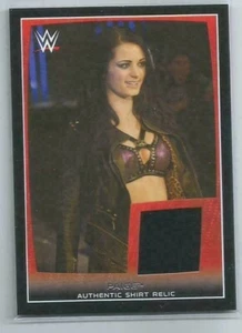 Paige 2015 Topps WWE Event-Used Shirt Relic DIva Champion WWF NXT Relic Mem - Picture 1 of 1