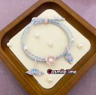 The Blue Whisper Chang Yi Dilraba Pearl Jewelry Bracelet Hand Woven Rope Gifts