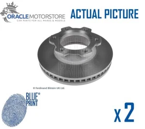 2 x NEW BLUE PRINT FRONT BRAKE DISCS SET BRAKING DISCS PAIR OE QUALITY ADZ94336 - Picture 1 of 2