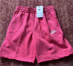 Nike All Kids Fit Girl's Shorts Size Small (8-9) Aster Pink NEW - Picture 1 of 4