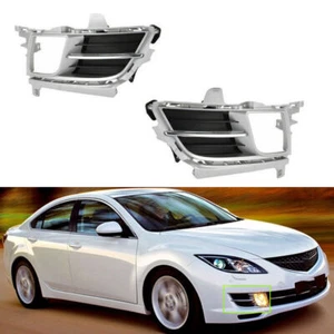 Front Bumper Fog Light Chrome Cover 1 Pair For Mazda 6 2009-2010 - Picture 1 of 4