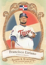 2009 Topps Allen & Ginter National Pride #64 Francisco Liriano Minnesota Twins