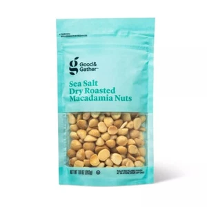 Sea Salt Roasted Macadamia Nuts - 10oz - Good & Gather™ - Picture 1 of 3