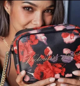 NWT VICTORIA'S SECRET Limited Edition Floral Crossbody Handbag Purse 24637701 - Picture 1 of 9