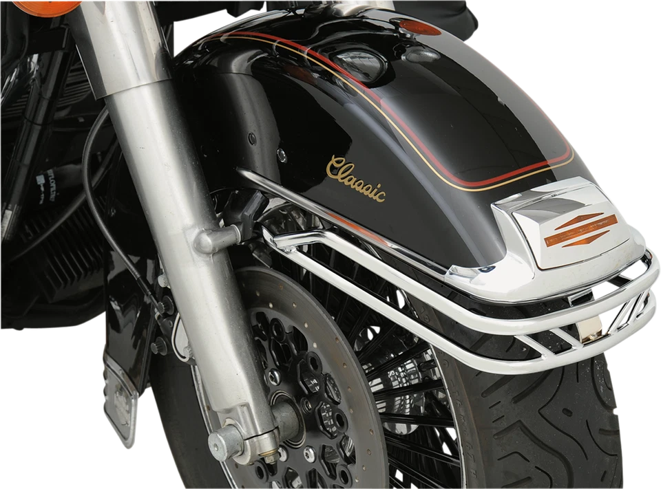 Riel de guardabarros delantero Drag Specialties - cromado Harley Davidson - 1412-0008 Foto 1 de 1