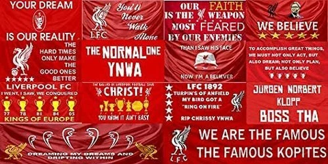 Liverpool FC Football / Soccer Flag 3x5ft - With Grommets WE ARE KOPKITES Cover